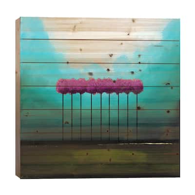 Family #2 Print On Wood by Heather Offord - Multi-Color