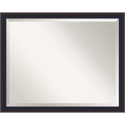 Havana Black Bronze Beveled Framed Bathroom Vanity Wall Mirror - Havana Black Bronze