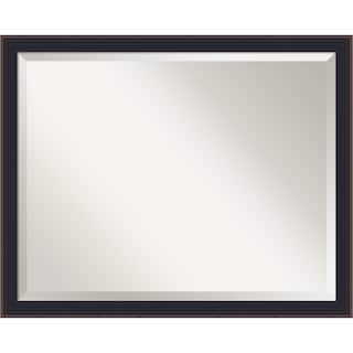 Havana Black Bronze Beveled Framed Wall Mirror - Havana Black Bronze
