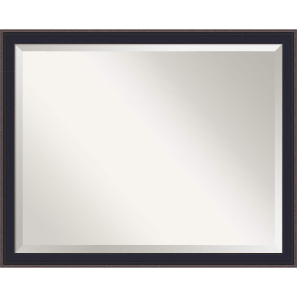 Havana Black Bronze Beveled Framed Wall Mirror - Havana Black Bronze