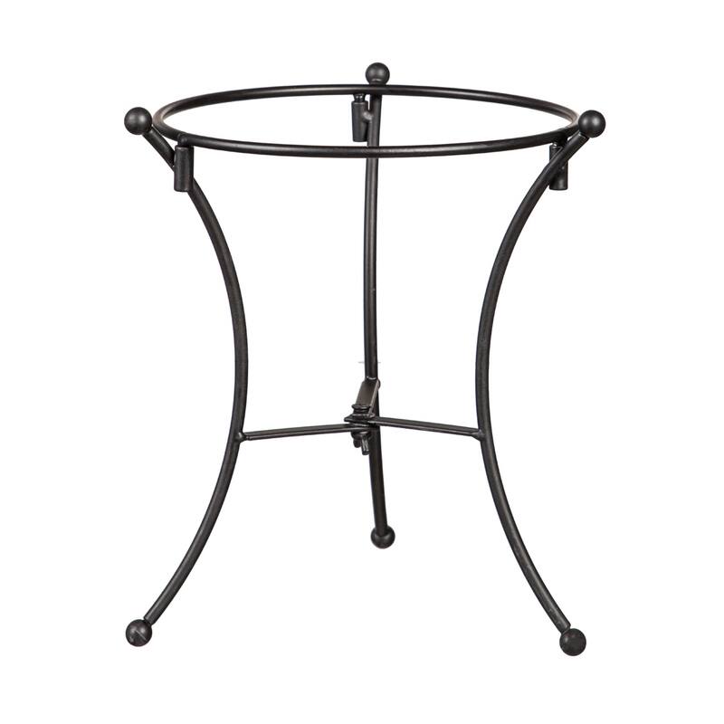 10" Art Glass Aqua Confetti Gazing Ball with Stand