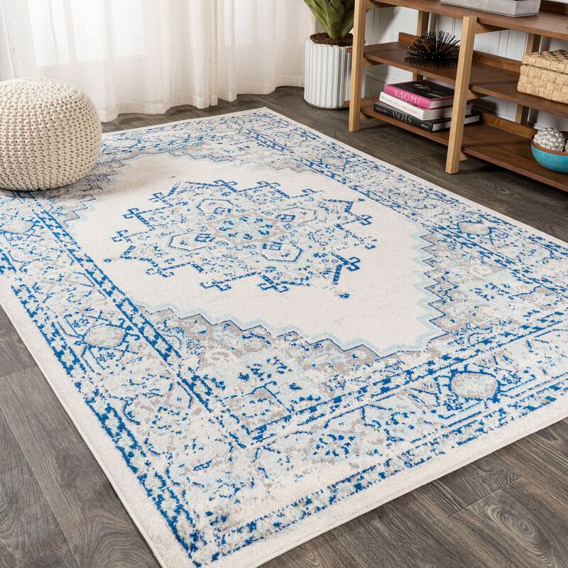 JONATHAN Y Boho Cottage Medallion Area Rug