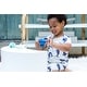 preview thumbnail 4 of 3, Milk Street Crescent Moon Table/Ottoman - White