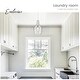 preview thumbnail 19 of 20, 1-Light Adjustable Kitchen Pendant Light