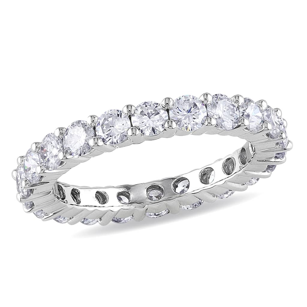 Miadora 2ct TDW Diamond Full-Eternity Band in 14k White Gold