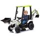 preview thumbnail 7 of 16, 4 in 1 Ride on Tractor White
