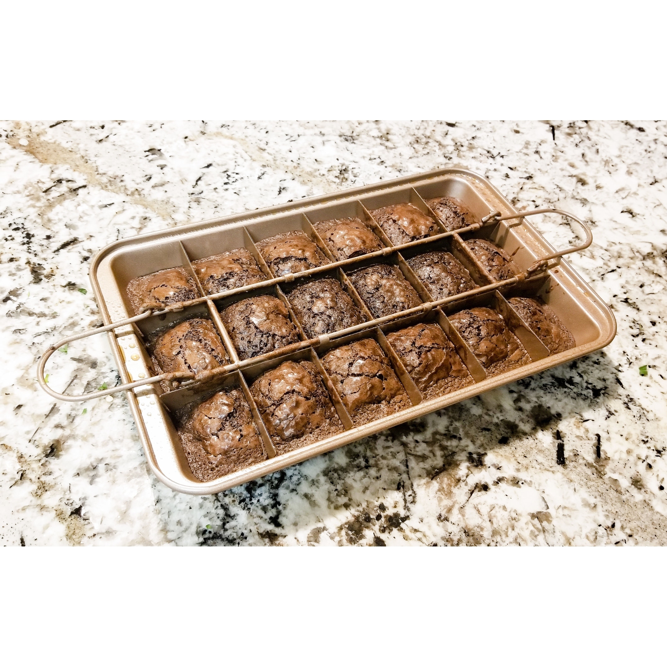 Perfect brownie pan hot sale