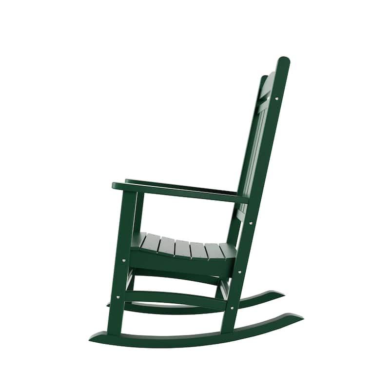 Laguna Hdpe All Weather Outdoor Patio Rocking Chair