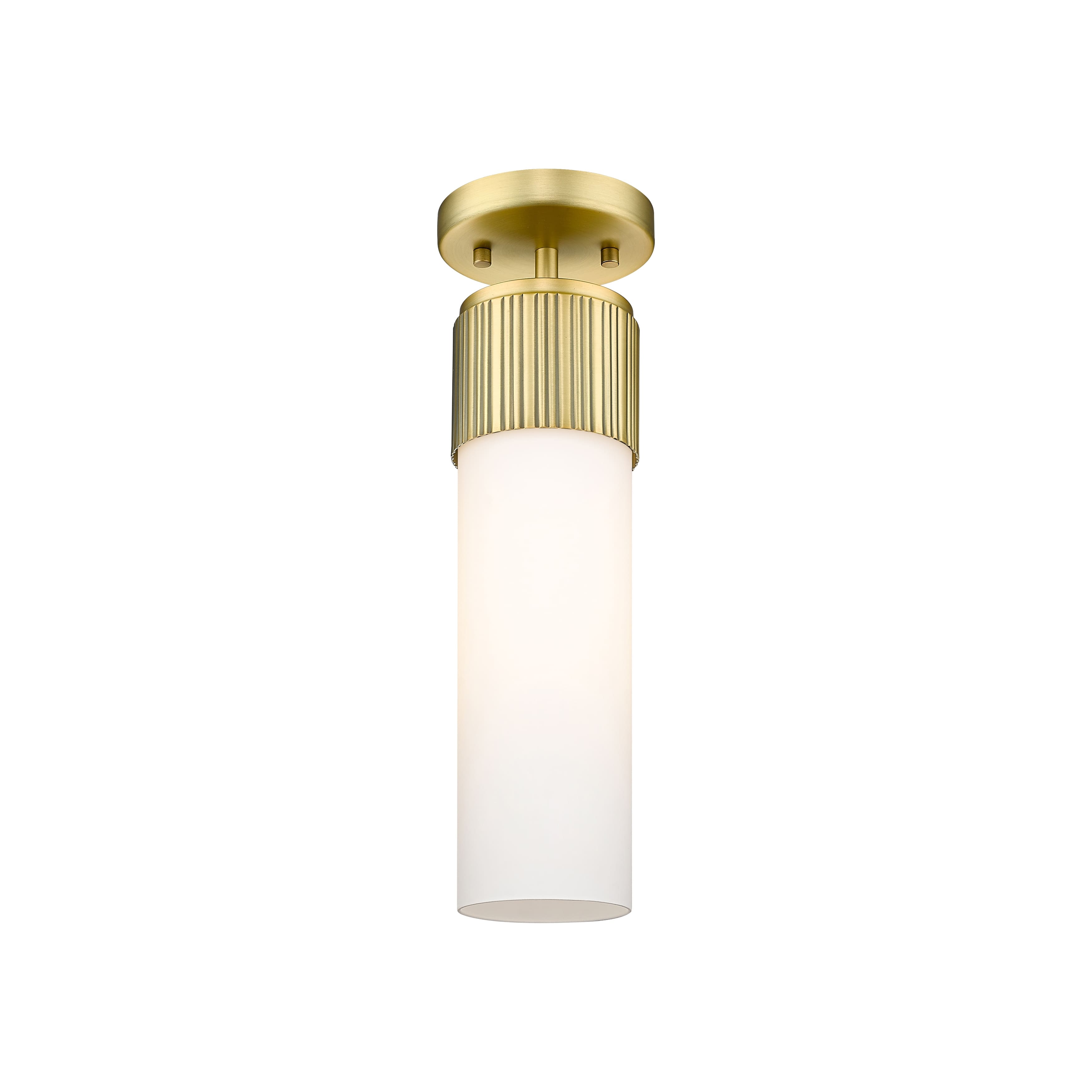 Option Brushed Brass / Matte White