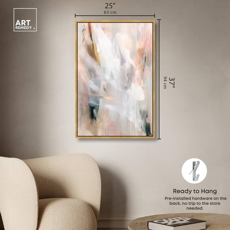 Drifting Colors I Canvas by Art Remedy