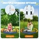 preview thumbnail 5 of 4, Trekassy 750lbs Spider Web Tree Swing 45 inch for Kids Adults with Swivel, 2pcs Tree Hanging Straps
