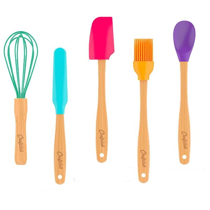 Chefclub Kids Cooking Ustensil Set - Multicolored