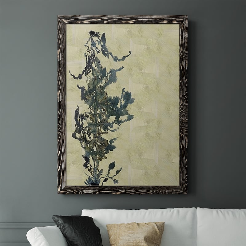 Chinoiserie 2 Tan II-Premium Framed Canvas - Ready to Hang