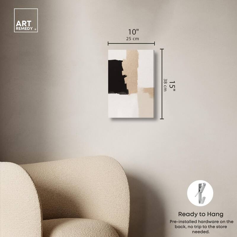 Earth and Ink IV Canvas by Art Remedy, Gallery Wrapped