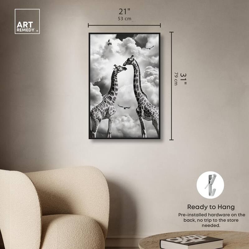 Giants in Love I Canvas by Art Remedy