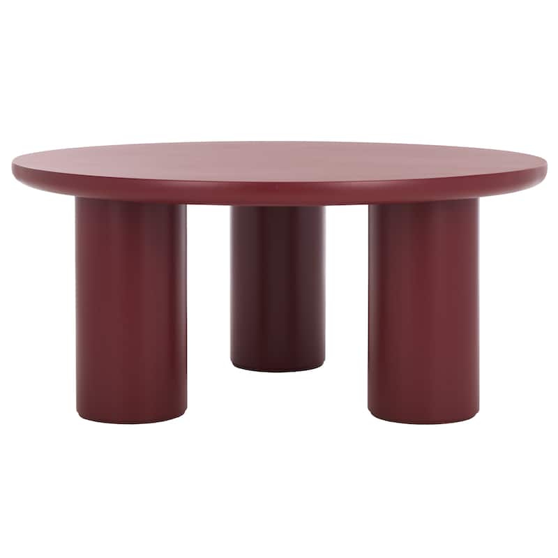 SAFAVIEH Home Mork 3-Leg Round Top Coffee Table - 40Wx40Dx18H