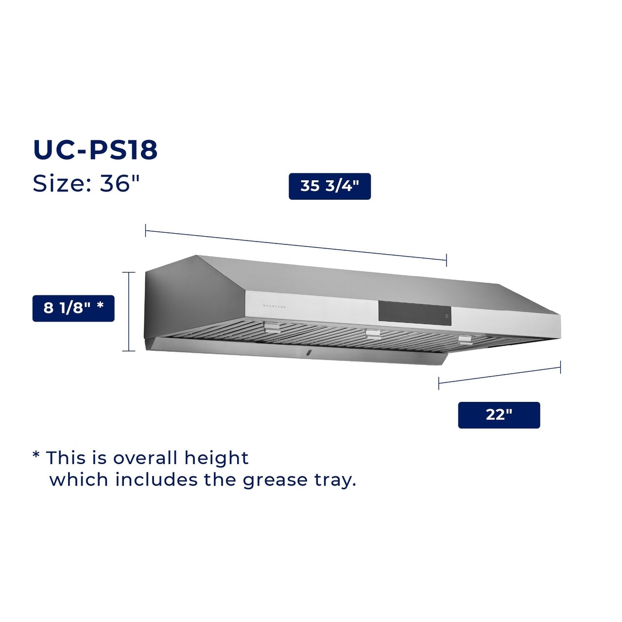 Ps18 store range hood