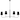 4 Light Incandescent Horizontal Chandelier Matte Black with Black Shades