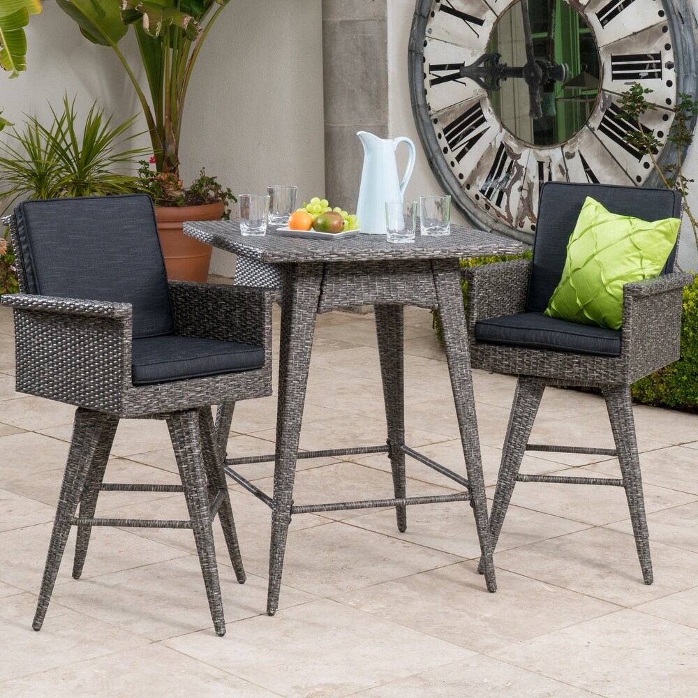 Grey Rattan Outdoor Bistro Sets Bed Bath Beyond