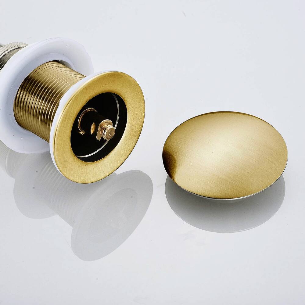 DORNBERG B007A Pop Up Bathroom Sink Drain with Overflow