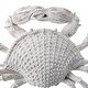 preview thumbnail 3 of 2, 20" Resin 'Wicker' Crab Plaque