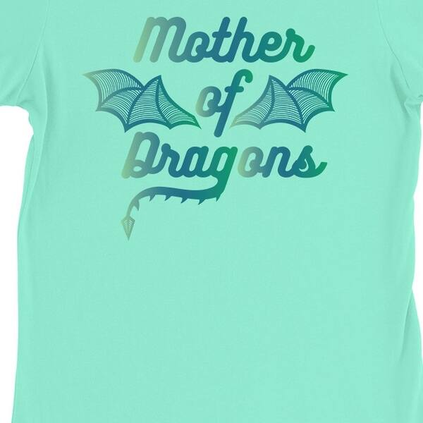 Shop Mother Of Dragons Womens Mint Mother S Day Tee Shirt Cute Mom Gift Overstock 27657670