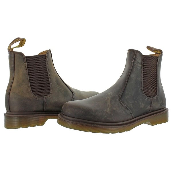 Shop Dr Martens Mens 2976 Chelsea Boots Leather Ankle Overstock 28068684