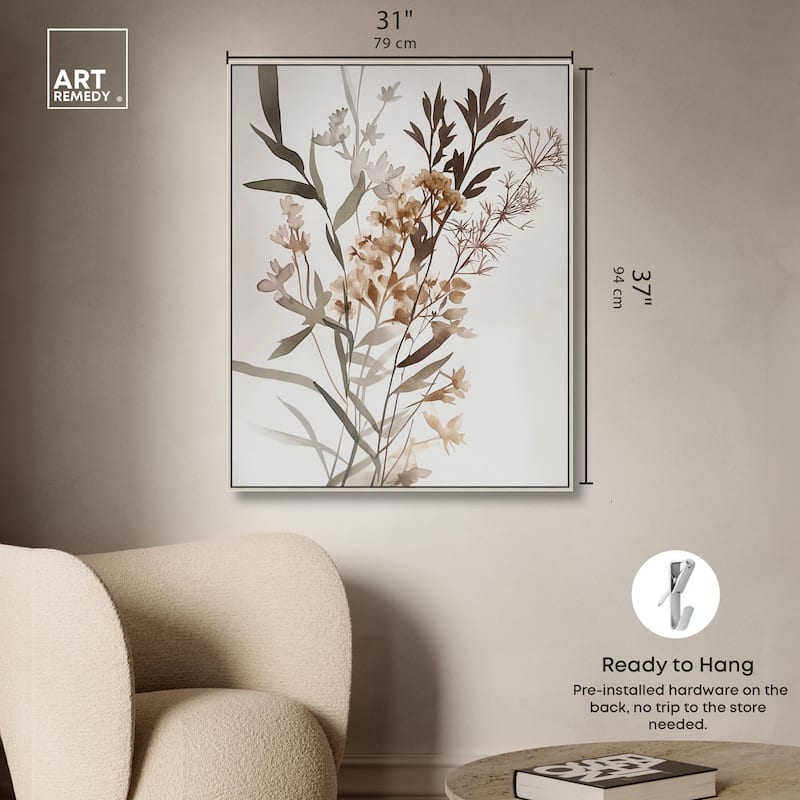 Meadow's Murmur II Canvas by Art Remedy
