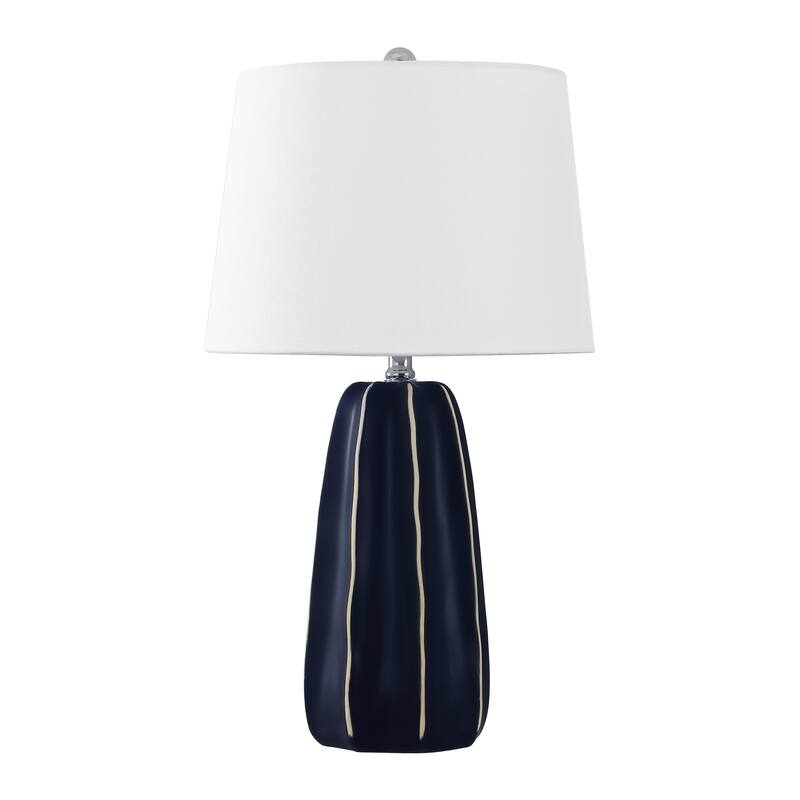 SAFAVIEH Jude 26-inch Ceramic Table Lamp (LED Bulb Included) - 14"W x 14"D x 26"H