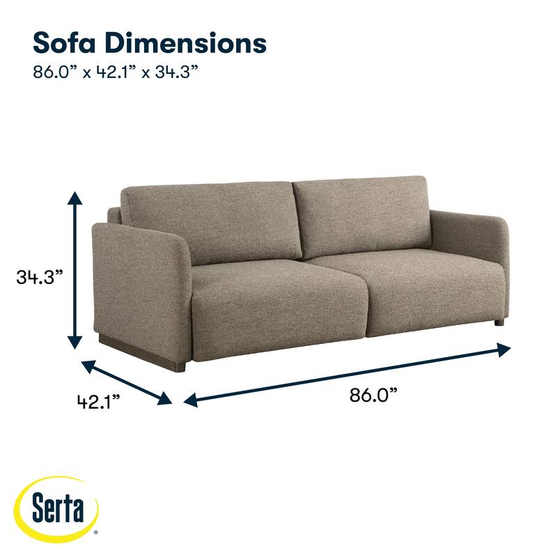 Serta Tyson Convertible Sofa