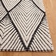 preview thumbnail 8 of 9, SAFAVIEH Handmade Marbella Theres Boho Trellis Wool & Viscose Rug
