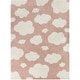 preview thumbnail 2 of 18, Mod-Tod Clouds Kids Shag Area Rug