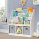 Option White with 2 Gray Bins