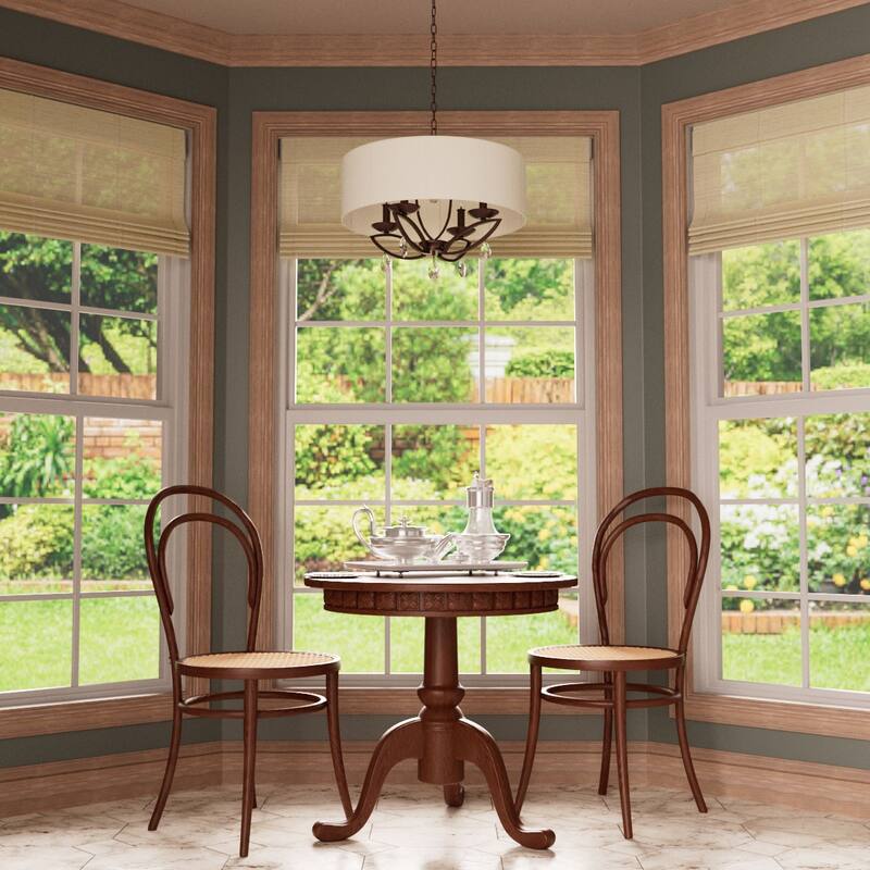 WM48: 3-1/3-in H x 2-2/3-in P x 4-1/4-in F x 96-in L Americraft Solid Hardwood Stain Grade Crown Moulding