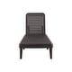 preview thumbnail 29 of 29, Mahina Resin Outdoor Chaise Lounge Chair by Havenside Home Brown