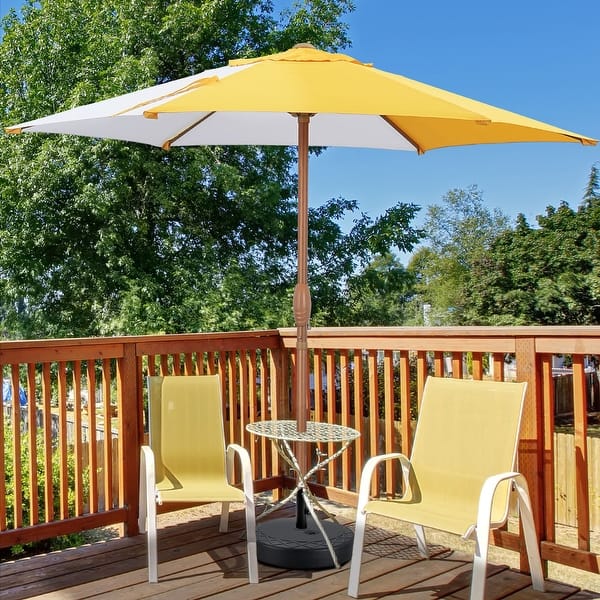 7.5 ft patio umbrella with crank multi color beach theme FrgMnt Outdoor Striped Pink Umbrellas For Sand Portable Umbrella Carry Bag Tilt Table Umbrella Windproof Pool Umbrella UV50+ Protection Market Umbrella 6.5ft For Garden Deck while the 8 glass fiber ribs ensure strength and stability LED Patio Umbrella, Outdoor Table