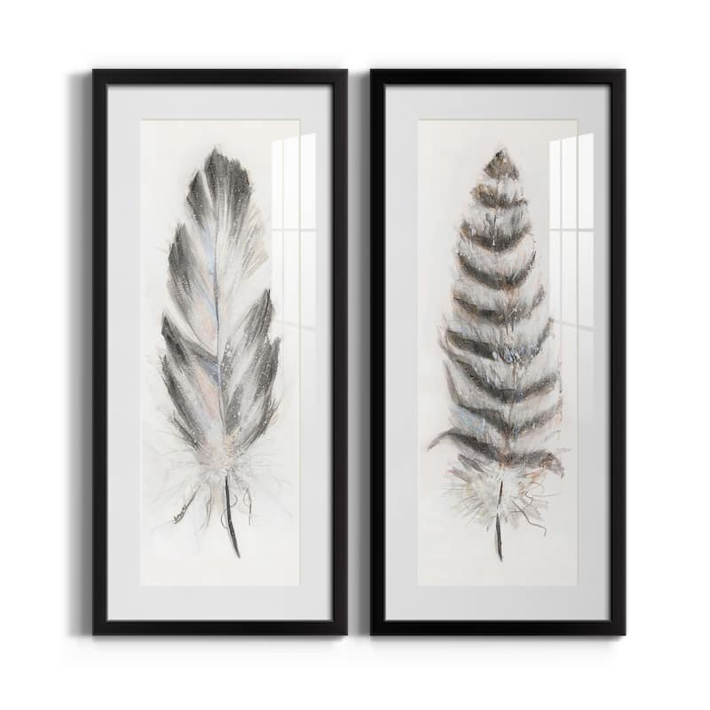 Feather Fancy I-Premium Gallery Framed Print - Ready to Hang