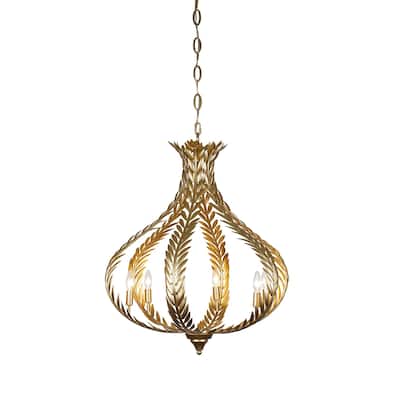 Savoy House 1-4000-6 Atlas 6 Light 29" Wide Taper Candle Abstract
