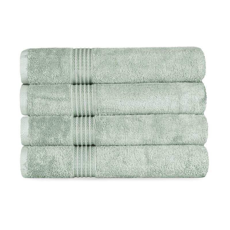 Superior Heritage Egyptian Cotton Absorbent Bath Towel Set of 4