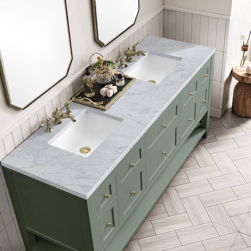 James Martin Vanities 330-V72-3CAR Breckenridge 72" Free Standing