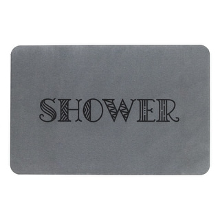 FloorPops Shower Stone Non Slip Bath Mat