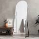 Arched Metal Mirror Full-length Floor Mirror with Bracket