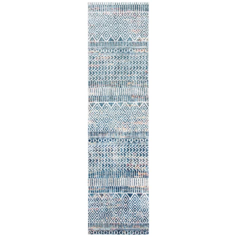 SAFAVIEH Crystal Vitaliana Moroccan Boho Distressed Rug