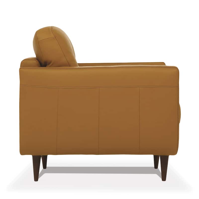 Gemma Camel Loveseat with Flared Arm