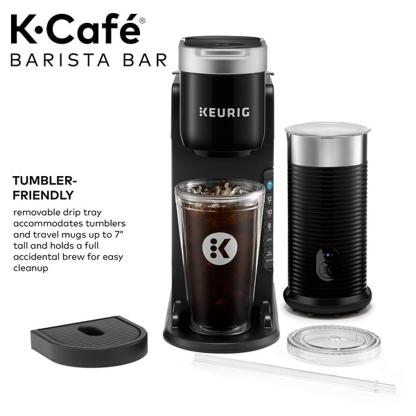 Keurig® K-Café Barista Bar Single Serve Coffee Maker and Frother - On Sale  - Bed Bath & Beyond - 38926433