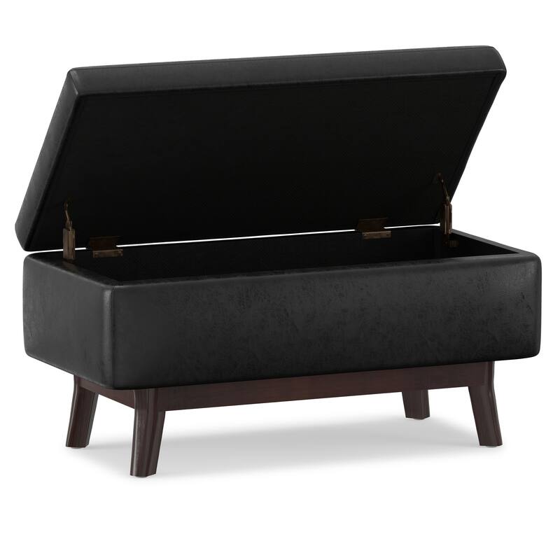 Wyndenhall Ethan Mid-century Modern Rectangular Table Ottoman