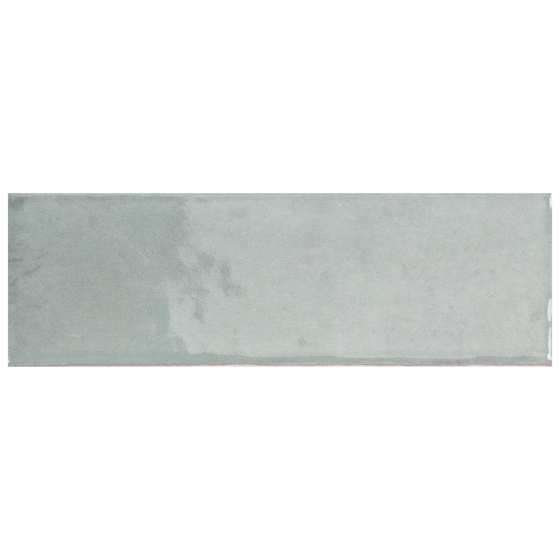 Merola Tile Coco Glossy Blue Grass 2" x 5-7/8" Porcelain Wall Tile