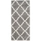 preview thumbnail 41 of 51, SAFAVIEH Montreal Shag Ucha 2-inch Thick Rug 2'3" x 3'9" - Grey/Ivory - Rectangle
