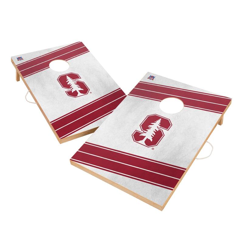 Stanford University Cardinal 2x4 Tailgate Cornhole Boards - Include Team Logo Bags