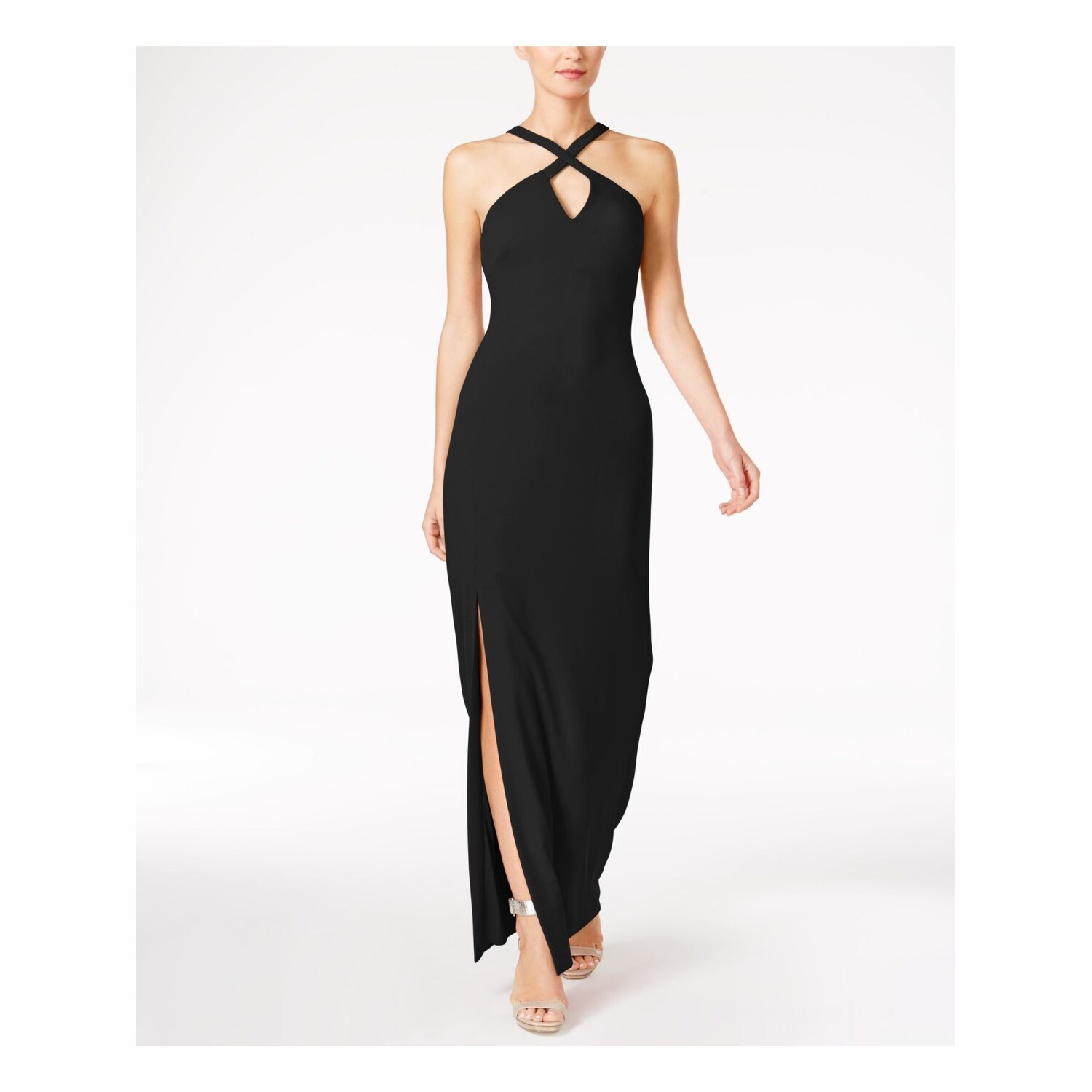 Calvin Klein Black Formal Dress Factory 